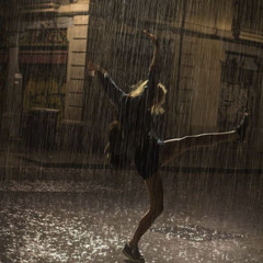 Raining down