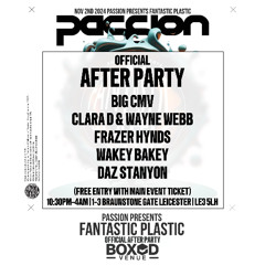 BIG CMV PASSION FANTASTIC PLASTIC AFTERS AT BOXED LEICESTER
