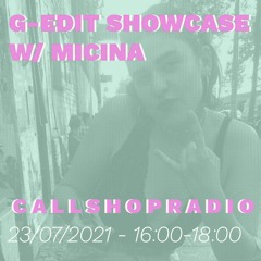 G-Edit invites w/ Micina 23.07.21