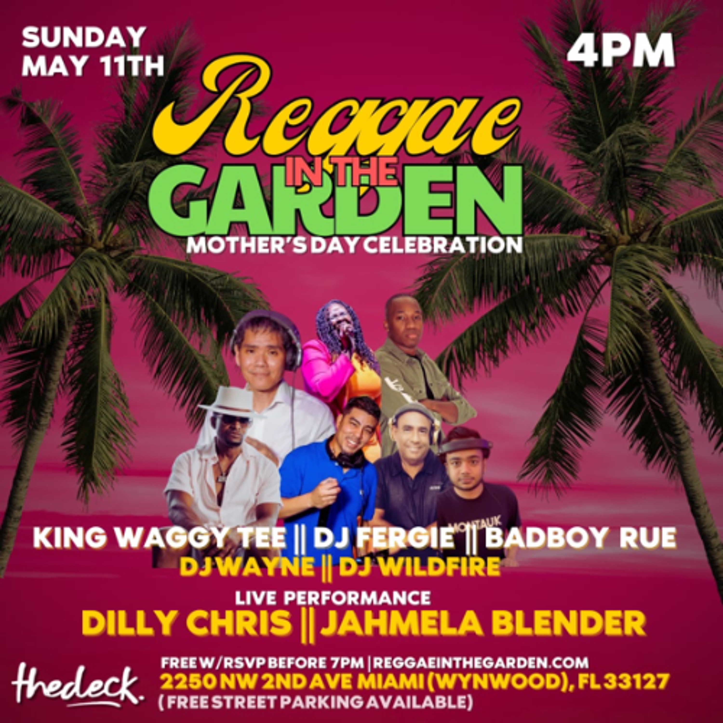 REGGAE IN THE GARDEN MAY 11TH episode artwork