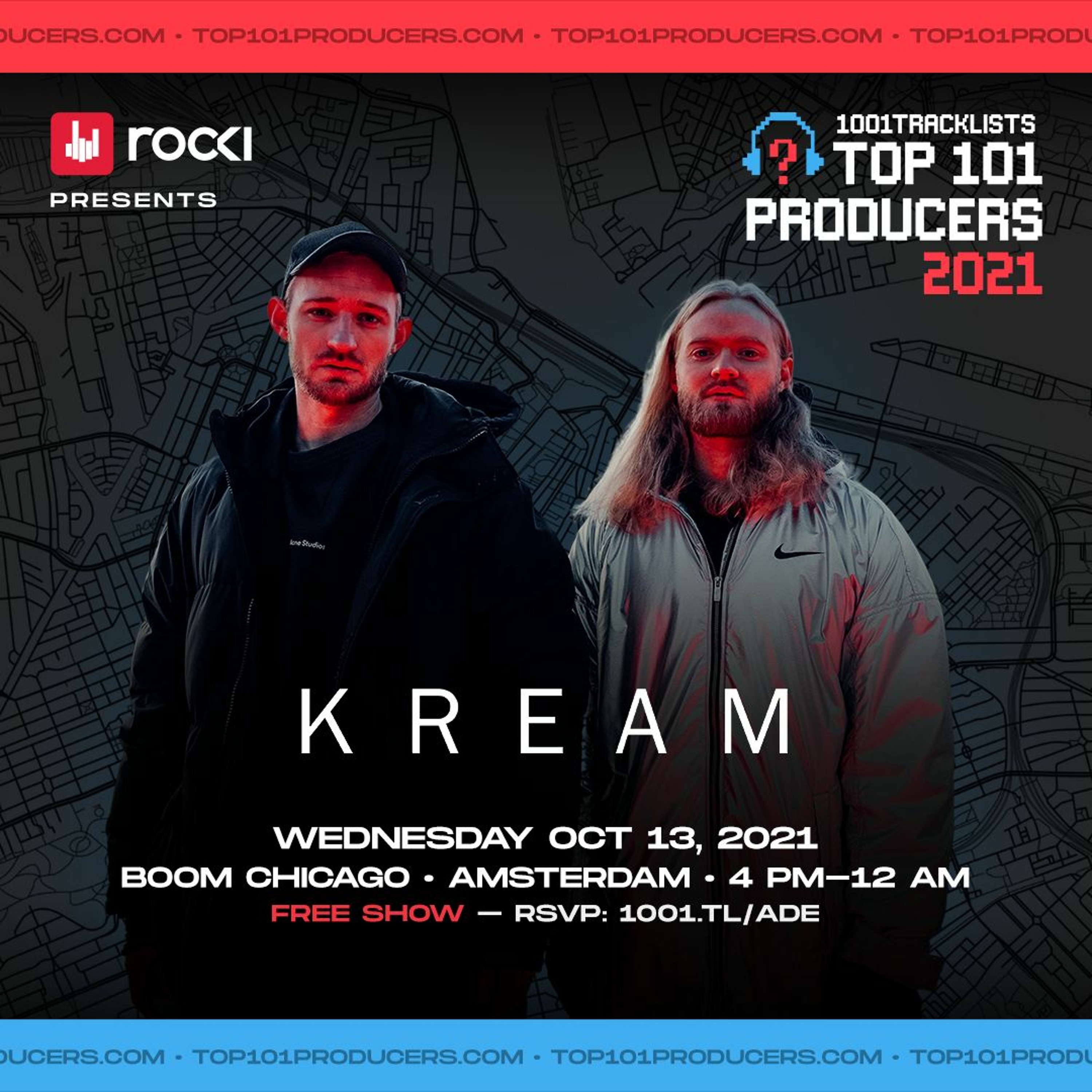 KREAM - LIVE @ 1001Tracklists x ROCKI Present: Top 101 Producers 2021 ADE Celebration episode artwork