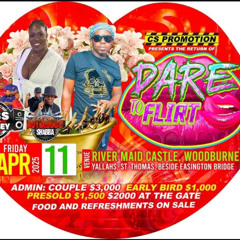 BASS ODYSSEY , NOTORIOUS INTL LIL SHABBA  AT DARE TO FLIRT IN ST THOMAS - APRIL 11TH 2025
