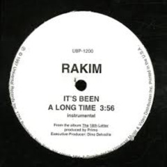 Meny Mans - Rakim - Its Been A Long Time - 89Bpm Remix
