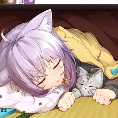 sleeping with my cat [sleepy lofi hip hop / chillhop mix]