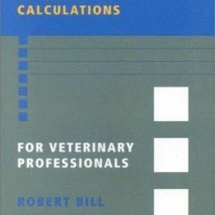 PDF/READ Medical Mathematics and Dosage Calculations for Veterinary Professional