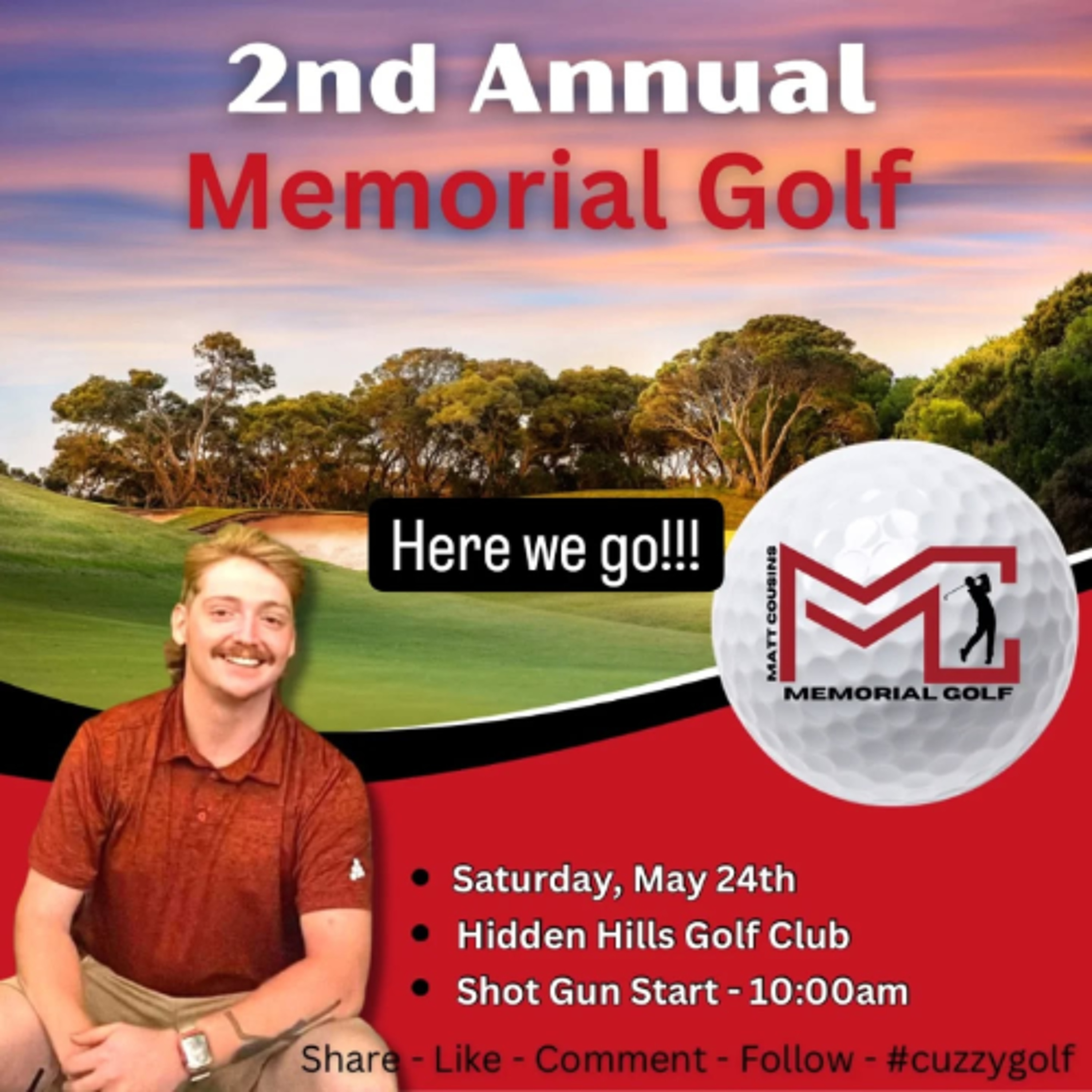 New events & activities added to 2nd annual Matt Cousins Memorial Golf Tournament, set for May 24 episode artwork