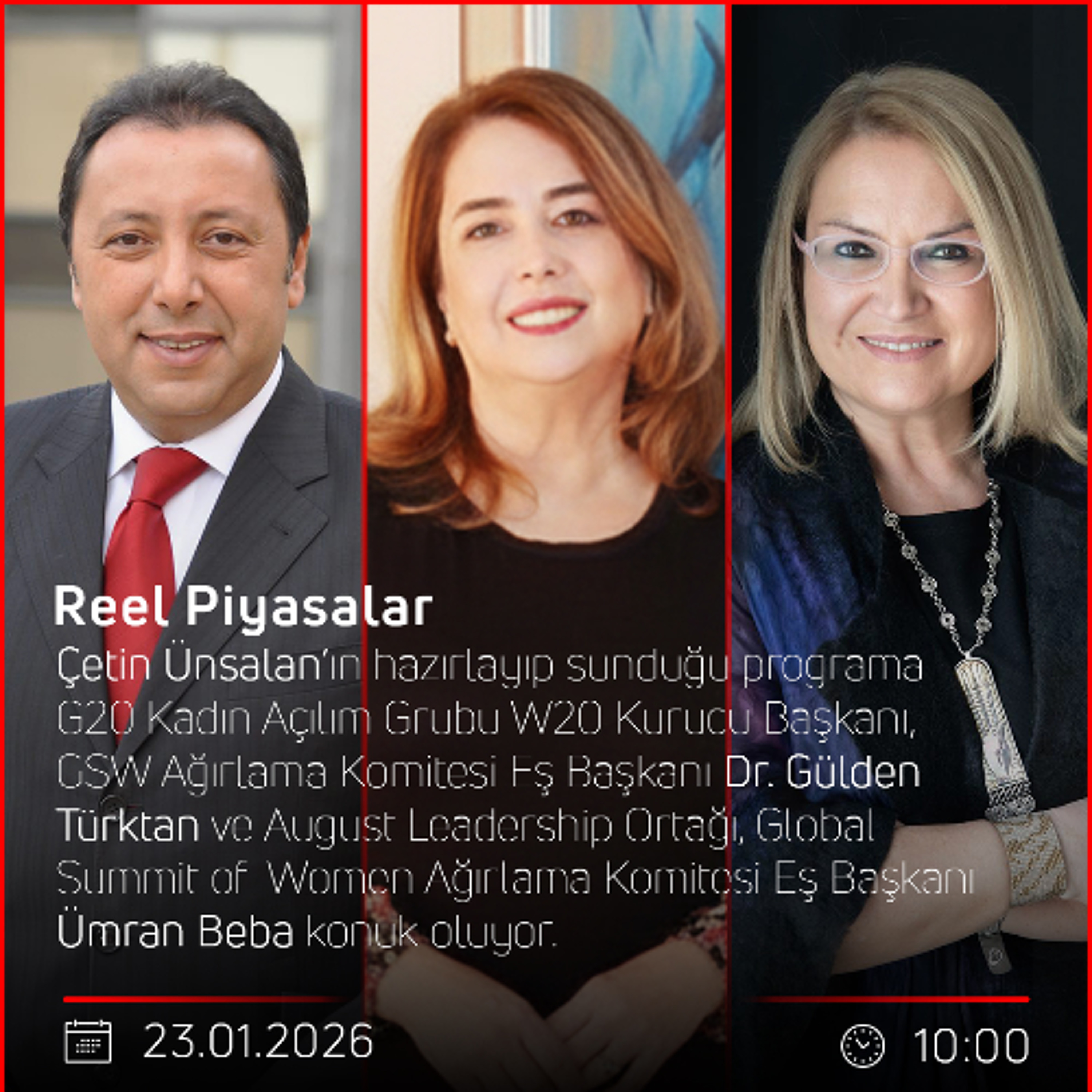 Dr. Gülden Türktan & Ümran Beba - Çetin Ünsalan ile Reel Piyasalar episode artwork