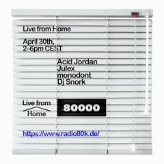 Radio 80000: Pep Gaffe Takeover (Live from Home) {30.04.2020}