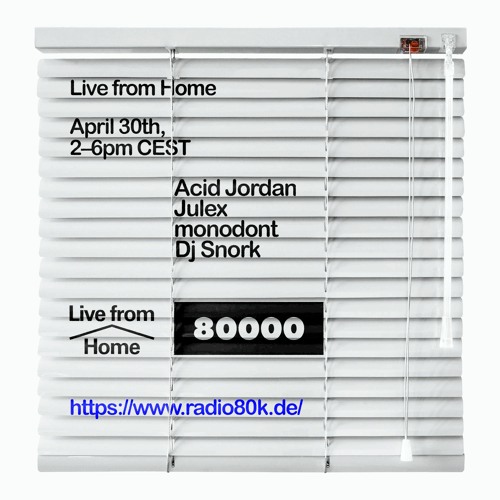 Radio 80000: Pep Gaffe Takeover (Live from Home) {30.04.2020}