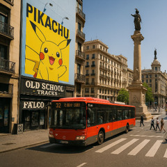 Picachu 006 Falco Old School Tracks