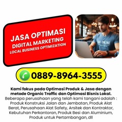 Layanan Digital Marketing di Jombang Profesional dan Terpercaya, Hub 0889-8964-3555