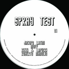 [SPRAYTEST01] V.A. - Spray Test 01 EP
