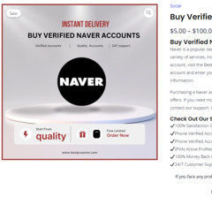 3 Best Trustable Sites to Buy Naver Accounts Are you ...