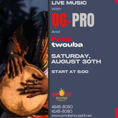 LIVE MUSIC AT SMOKE- KWEZI TWOUBA