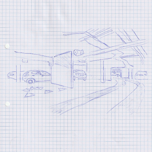 Ep.1 - Parking garage recorded from two pockets, on two days, overlayed so the right pocket plays in the right channel and the left pocket plays in the left channel