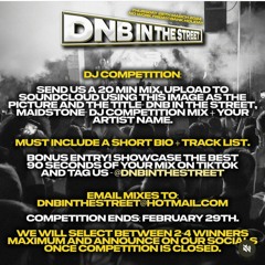 DNB IN THE STREET MAIDSTONE - DJ COMPETITION MIX // DJ WADLIN