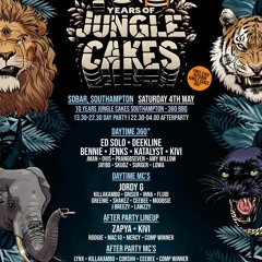 10 YEARS OF JUNGLE CAKES - ASHBEE COMP ENTRY!
