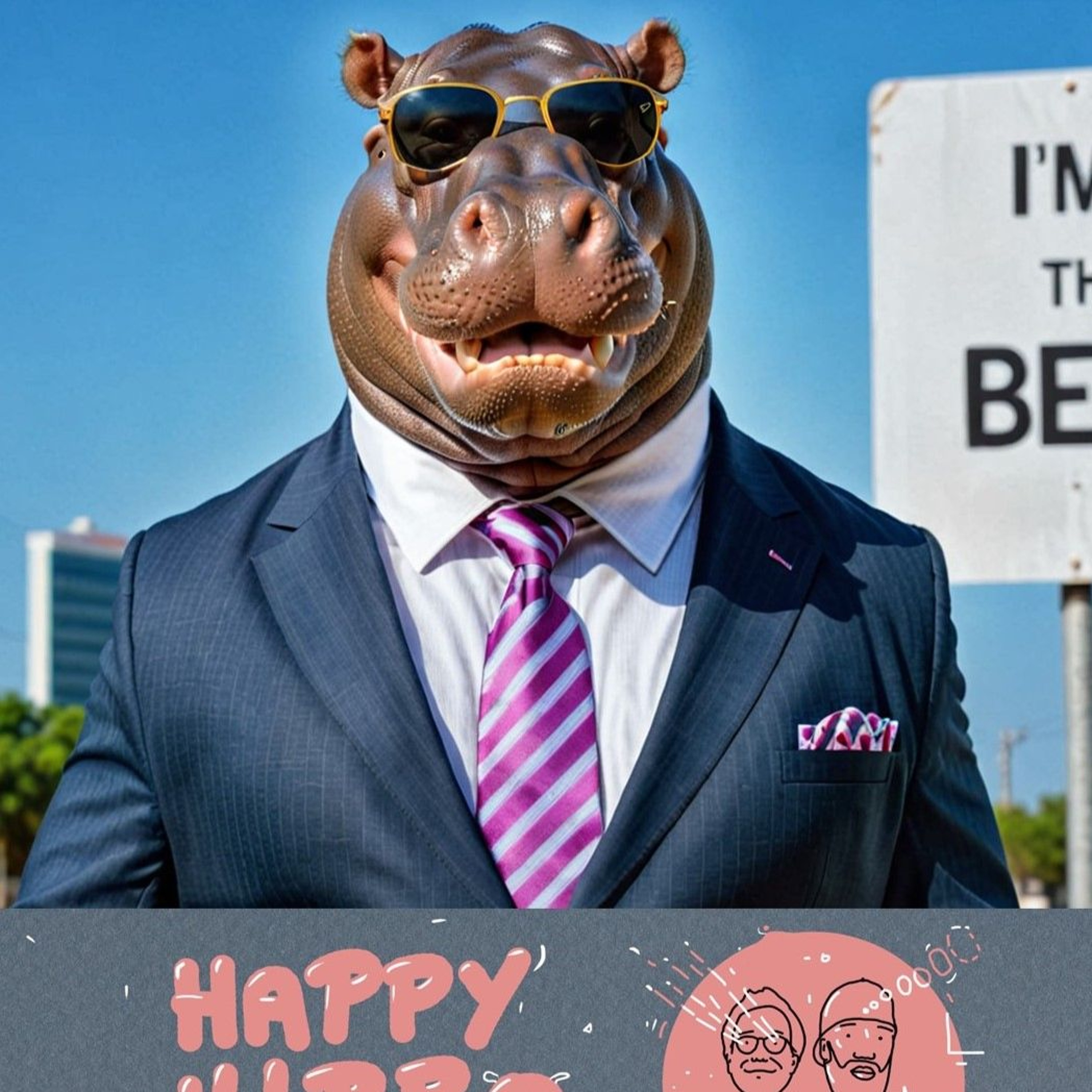 164 Happy Hippo Podcast - Be You II episode artwork