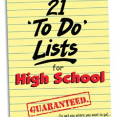 VIEW EPUB 💗 Countdown to College: 21 'To Do' Lists for High School by  Valerie Pierc