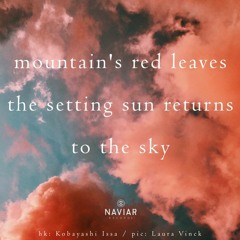 Mountain’s Red Leaves  (Naviarhaiku 496 )