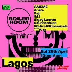 Aniko | Boiler Room: Lagos