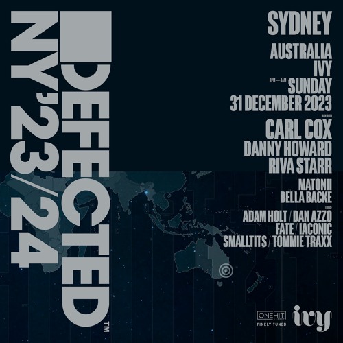 DEFECTED NYE CLOSING SET @ IVY | 31.12.23