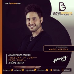 Angel Heredia @ Beachgrooves Radio Jun 2021 (Aparenzza Music)