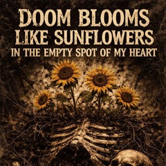 DOOM BLOOMS LIKE SUNFLOWERS IN THE EMPTY SPOT OF MY HEART