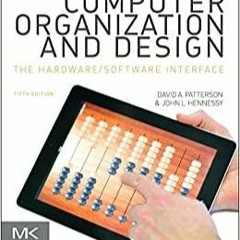 PDFDownload~ Computer Organization and Design MIPS Edition: The Hardware/Software Interface The Morg