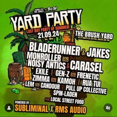 RUMBLE IN THE JUNGLE X Bris Tek Yard Party - Warm up set - 21.09.24