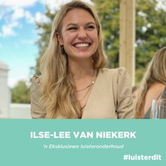 Ilse-Lee van Niekerk: Troukoors, mentors, boeke, en haar studies in Engeland.