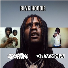 GME DRVMMA X CRYPTIK - BLVK HOODIE