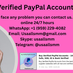 Buy Verified PayPal Accounts: A Safe and Easy Guide