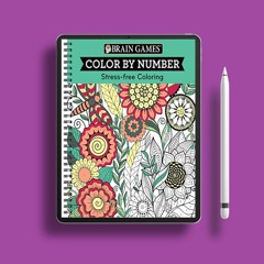 Brain Games - Color by Number: Stress-Free Coloring (Green). Gratis Ebook [PDF]