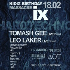 Tomash Gee & Leo Laker vs Recycle Bot & Michael Random - Kidiz Birthday Massacre 9