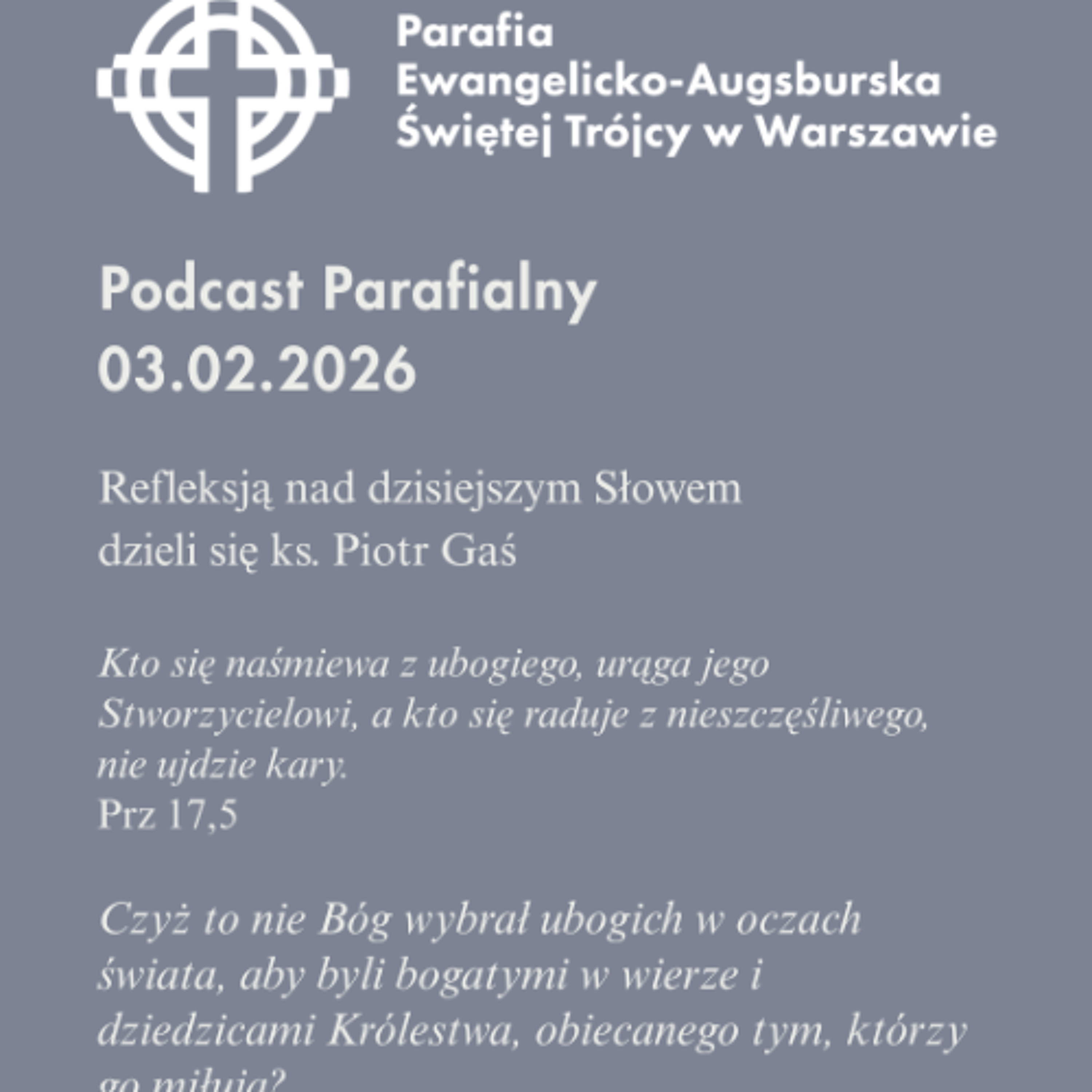 Poranek ze Słowem na 3 lutego 2026 episode artwork