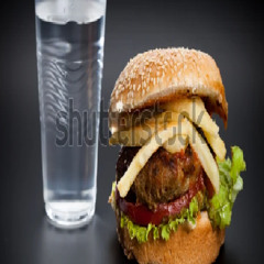 cheeseburger water