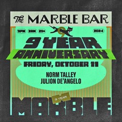 Norm Talley @ The Marble Bar 10/11/2024