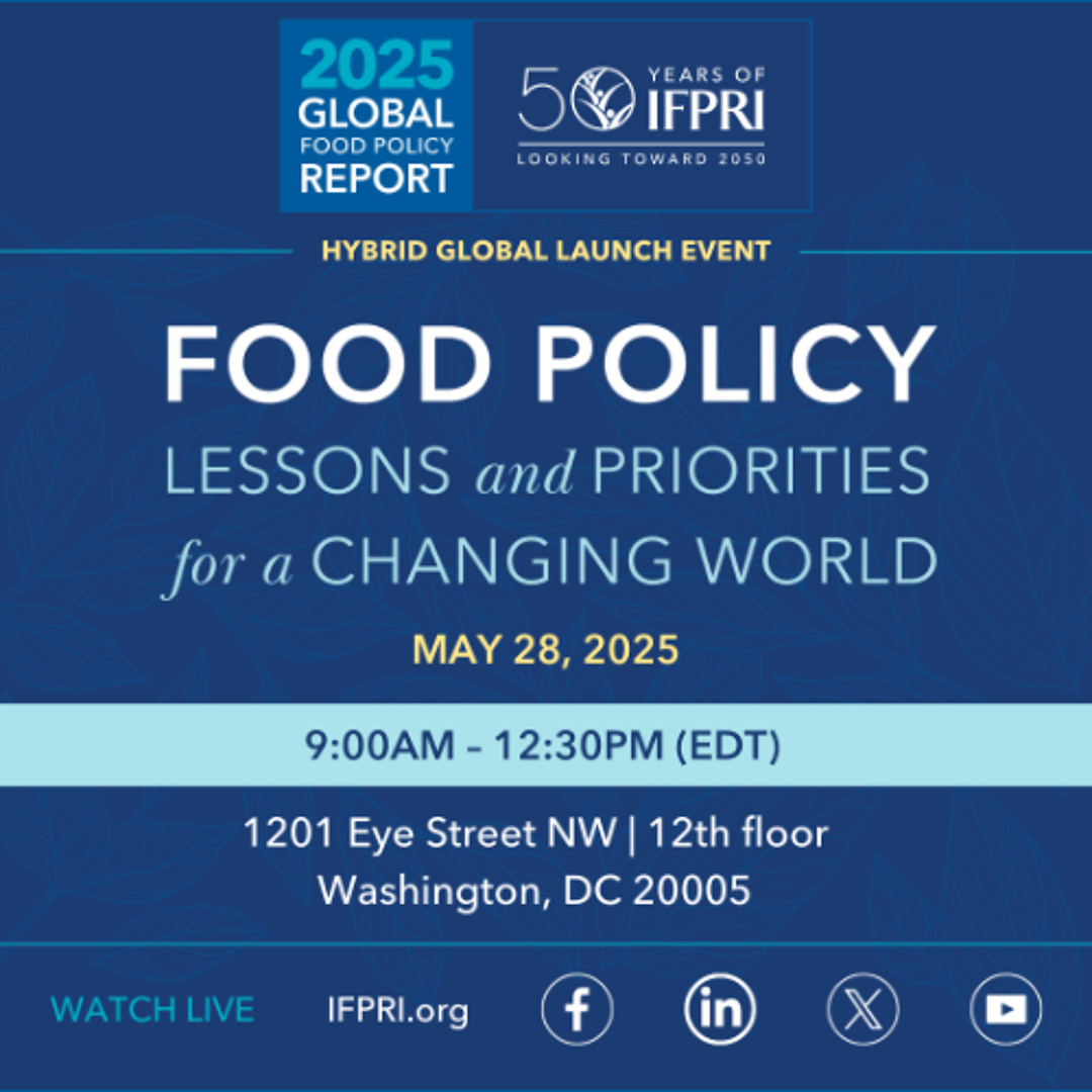 Stream episode Global Launch: 2025 Global Food Policy Report by ...