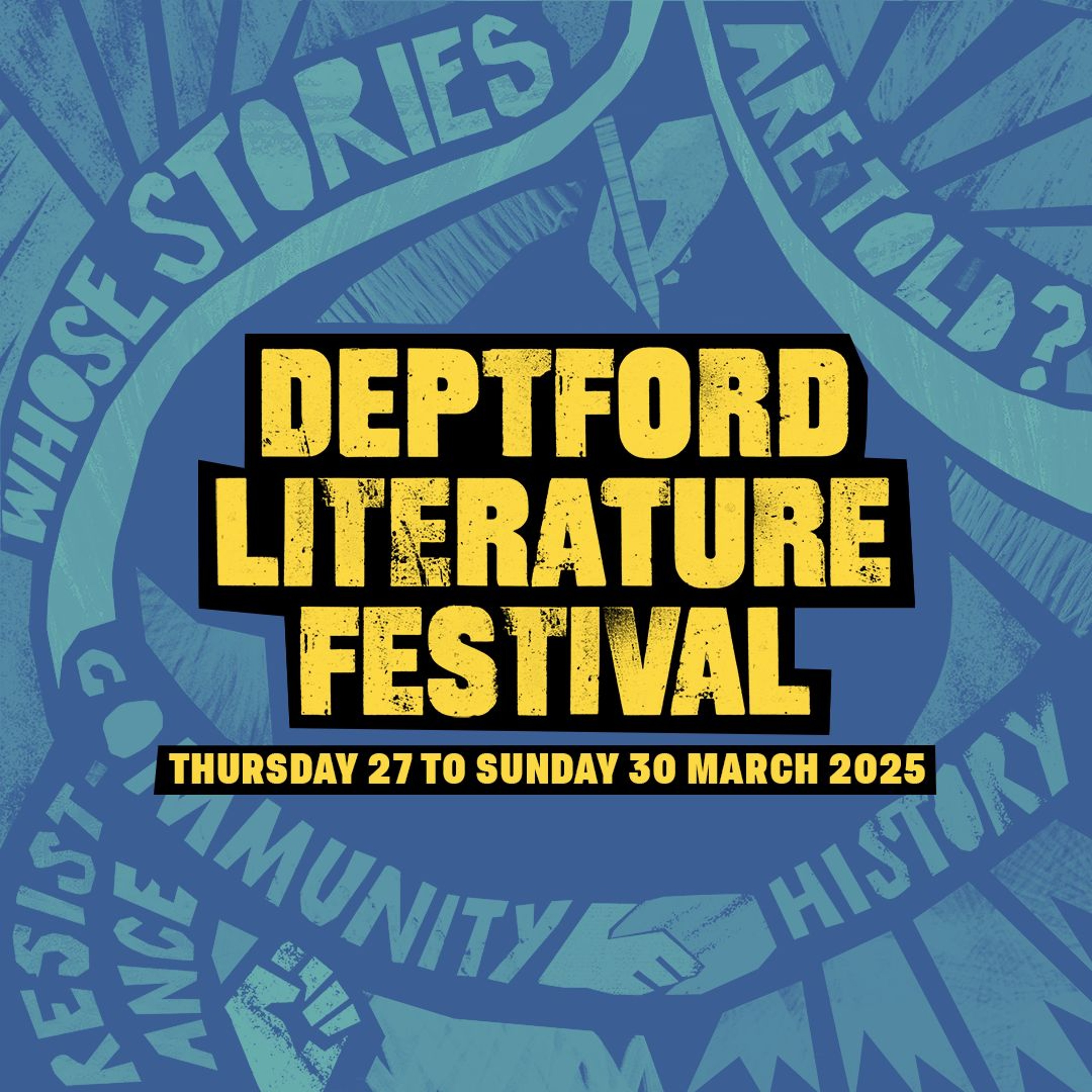 Audio information about Deptford Literature Festival 2025