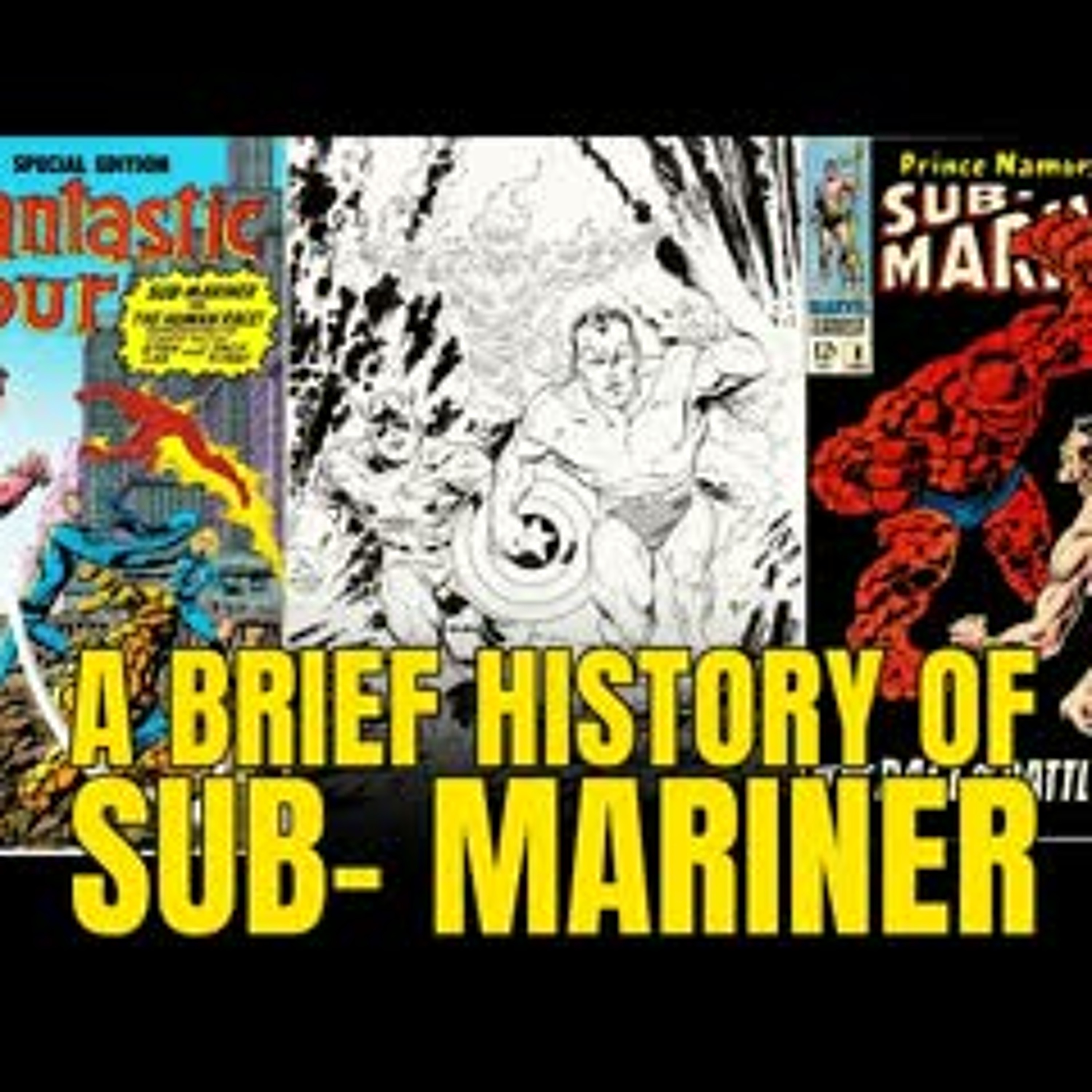 The Sub-Mariner Overview - From the 1940s - Black Panther Wakanda Forever episode artwork