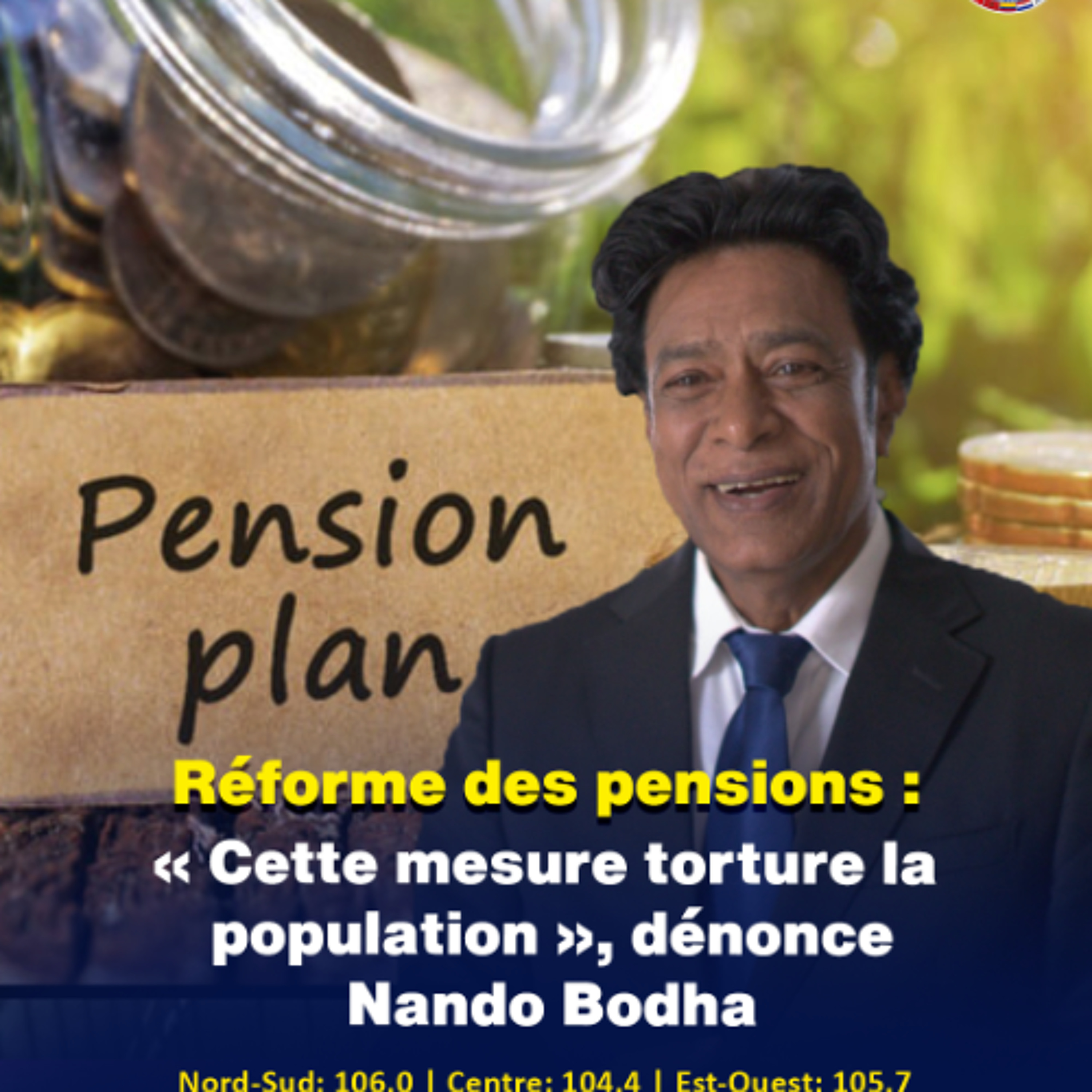 Réforme des pensions : « Cette mesure torture la population », dénonce Nando Bodha episode artwork