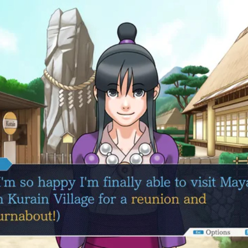 the village shrine w/student