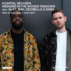 Hospital Records Weekend in the Woods takeover with GLXY, Bish, Decibella & Emba - 24 August 2022
