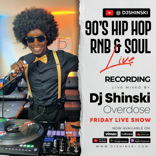 Stream Overdose Live Show - Old School Edition - 80s 90s Hip Hop, RNB,  Soul, Funky, Disco Mix - Dj Shinski by Dj Shinski | Listen online for free  on SoundCloud