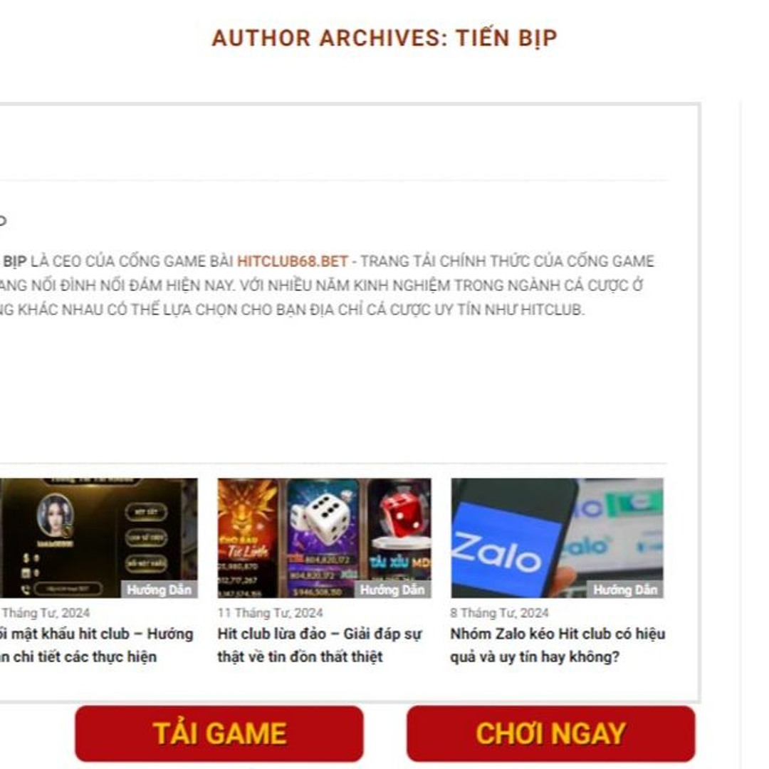 Trải nghiệm Hitclub - Cổng game bài uy tín nhất hiện nay