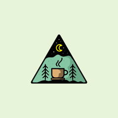 Night and coffee / 夜とブラックコーヒー