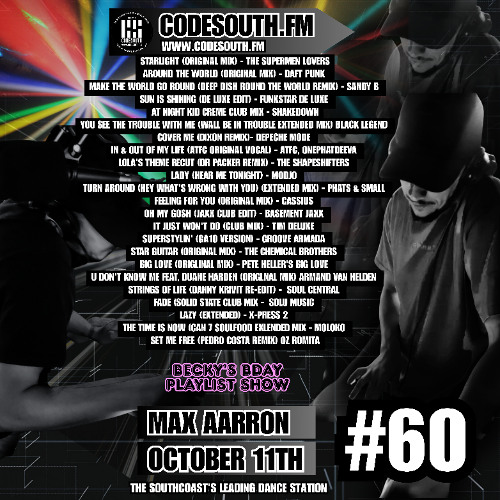 UNRESTRiCTED #60 - Max Aarron (Rebeccas bday selection mix)