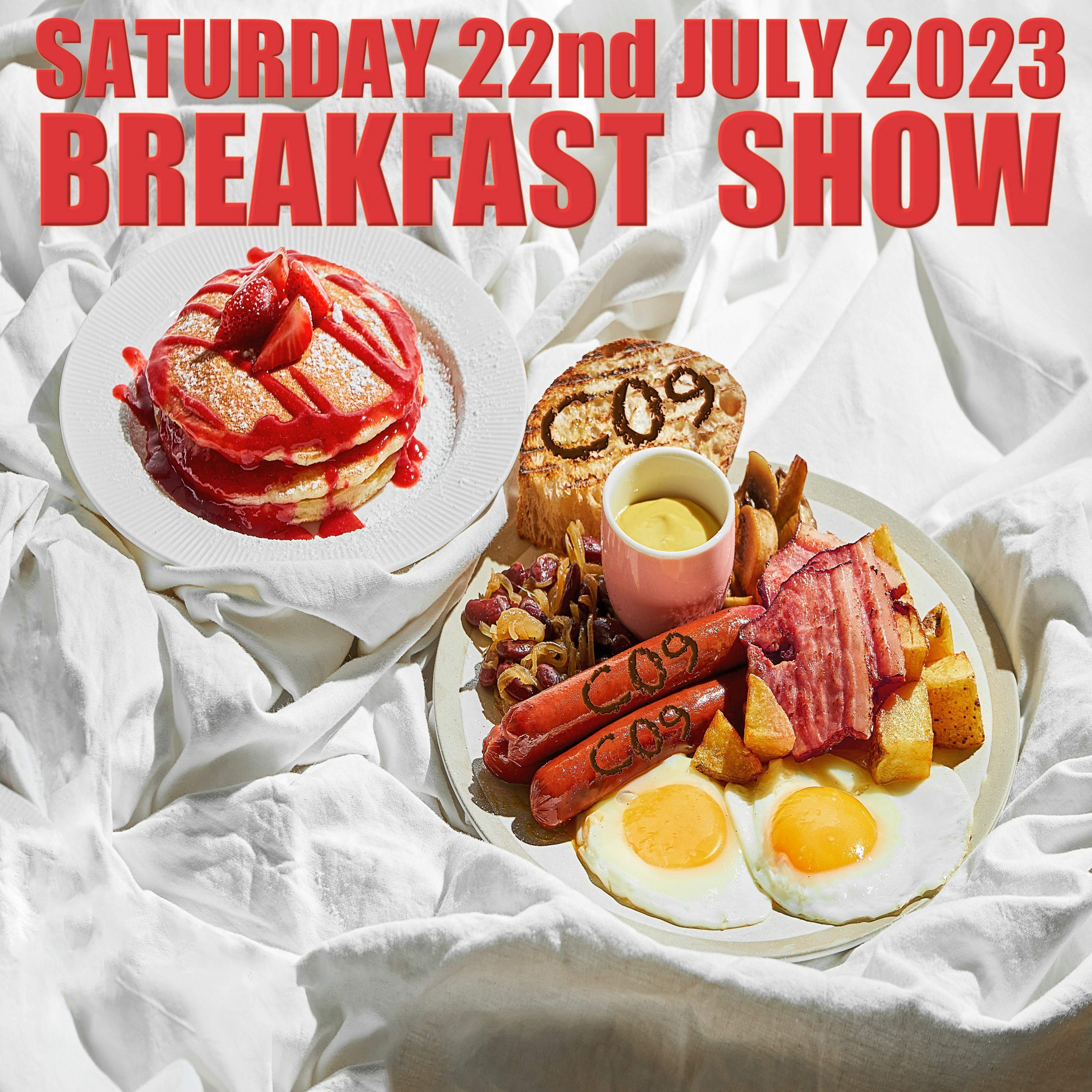 Saturday 22nd July 2023 Breakfast Show episode artwork