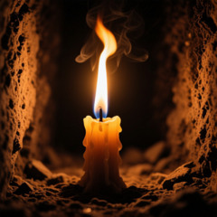 Enciendo la llama que rompe la oscuridad.